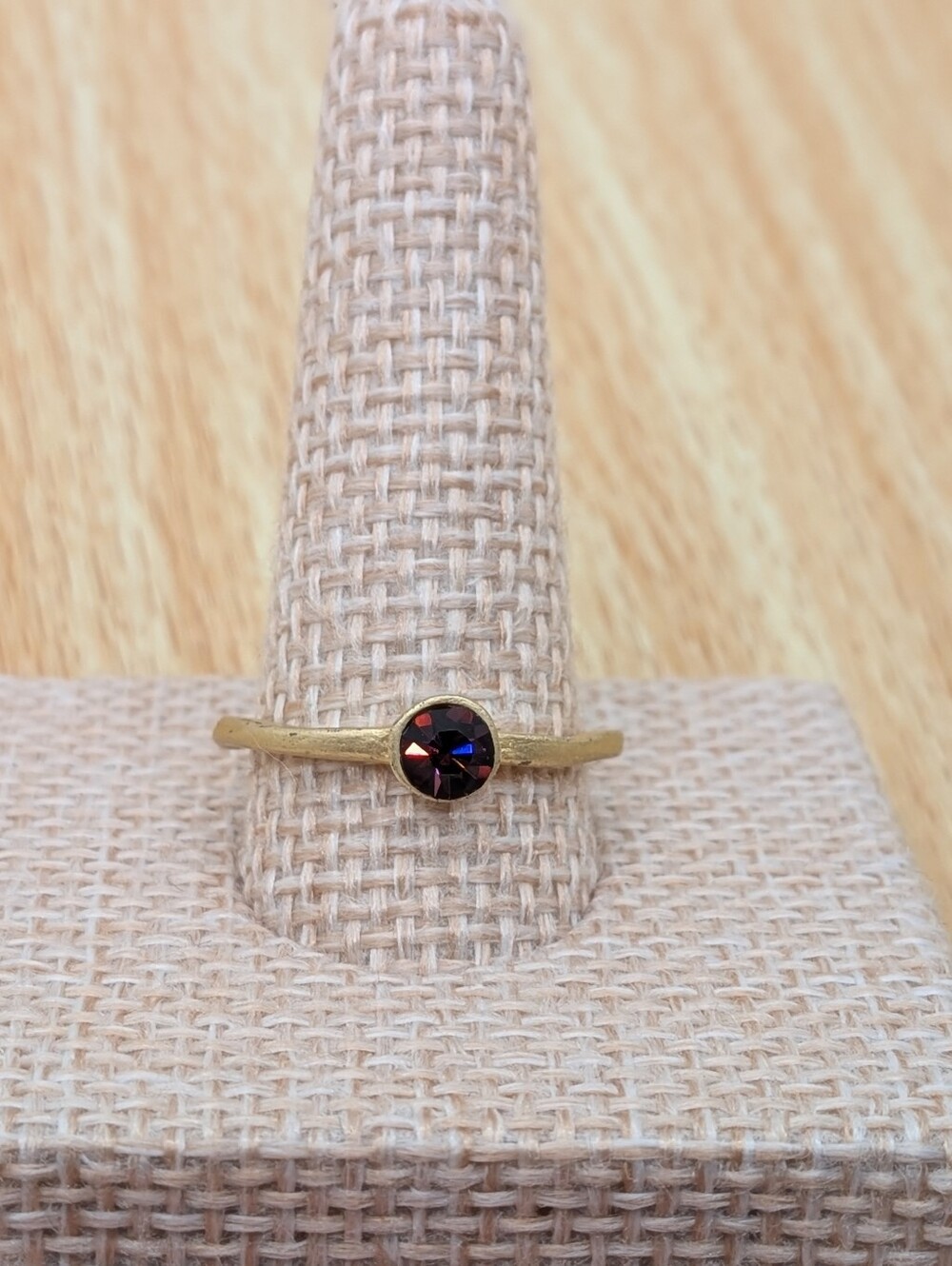 Matte Gold Ring